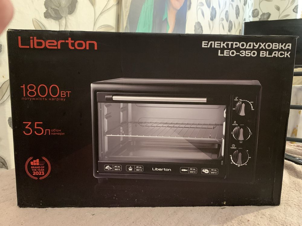 Електродуховка Liberton LED-350
