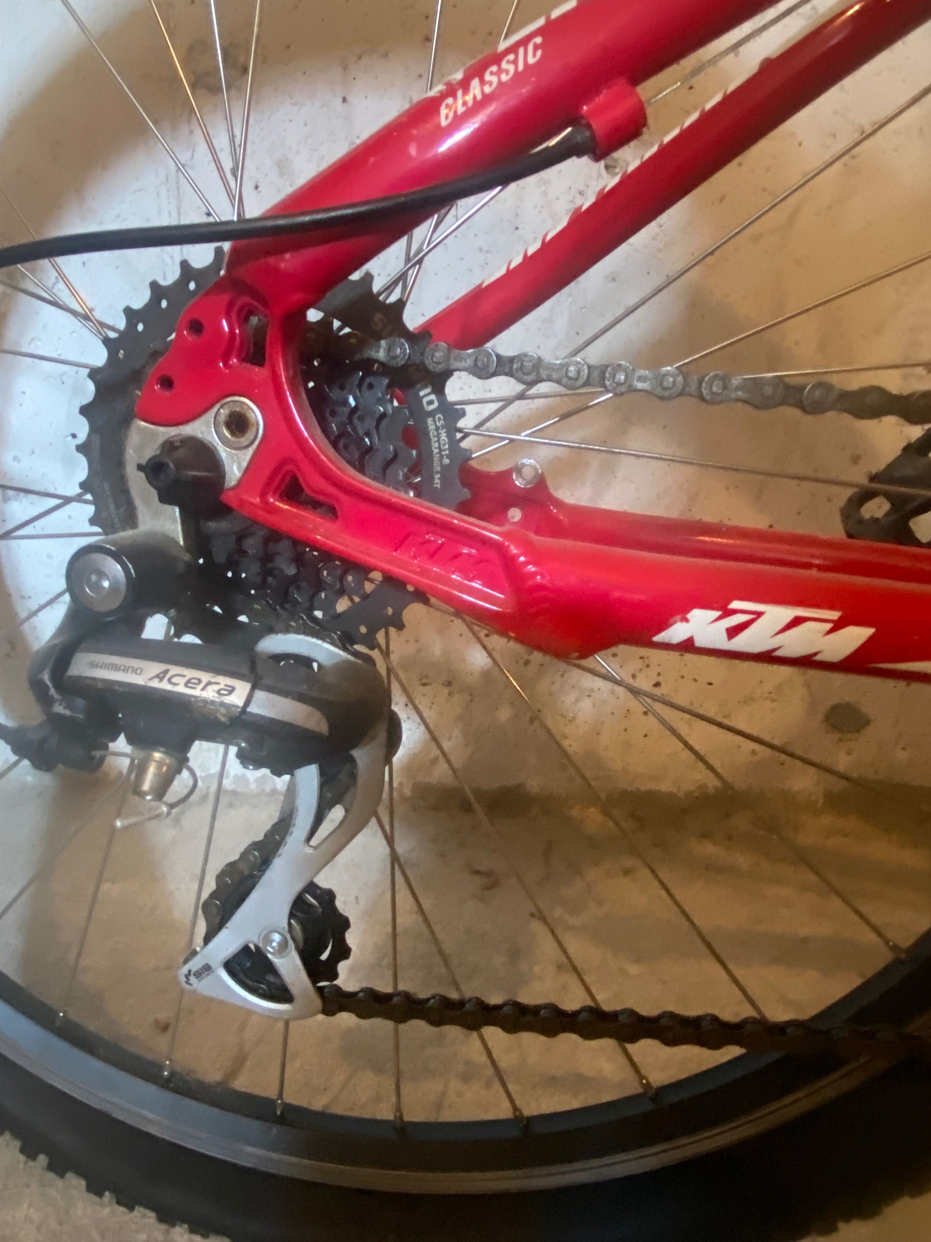 Rower dziecięcy KTM  
KTM PENNY LANE 27.24 Disc M
24s Acera używany