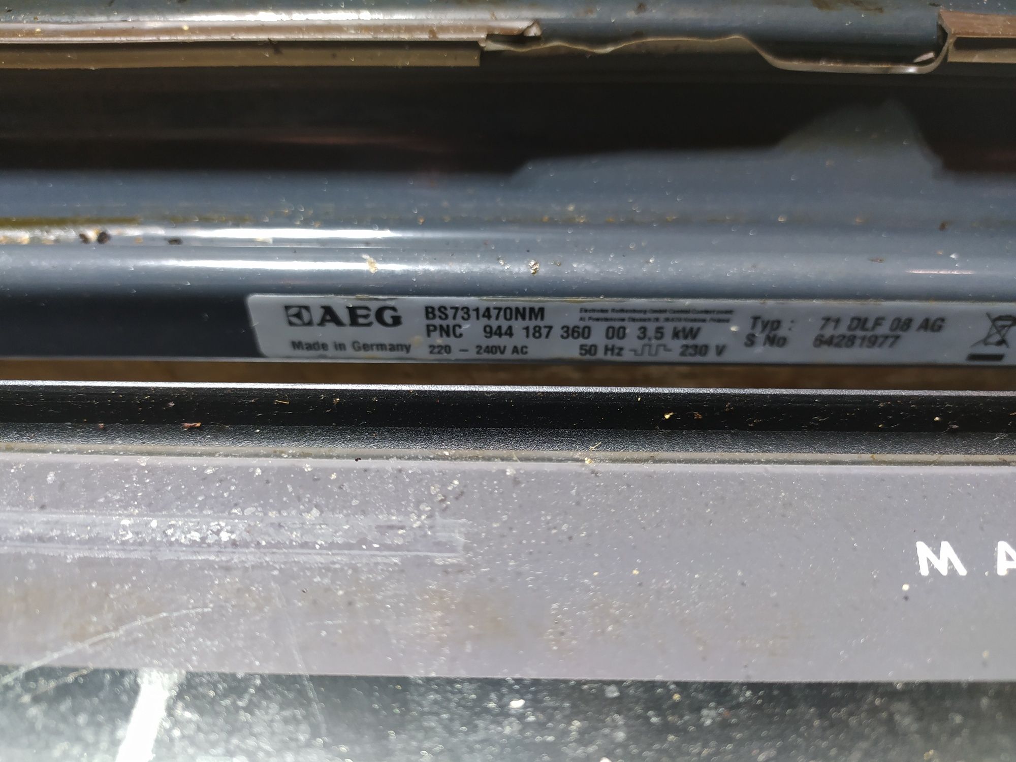 Piekarnik AEG BS731470NM