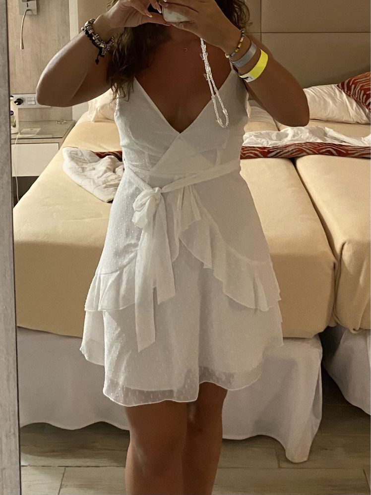 Vestido Branco Tamanho S/36