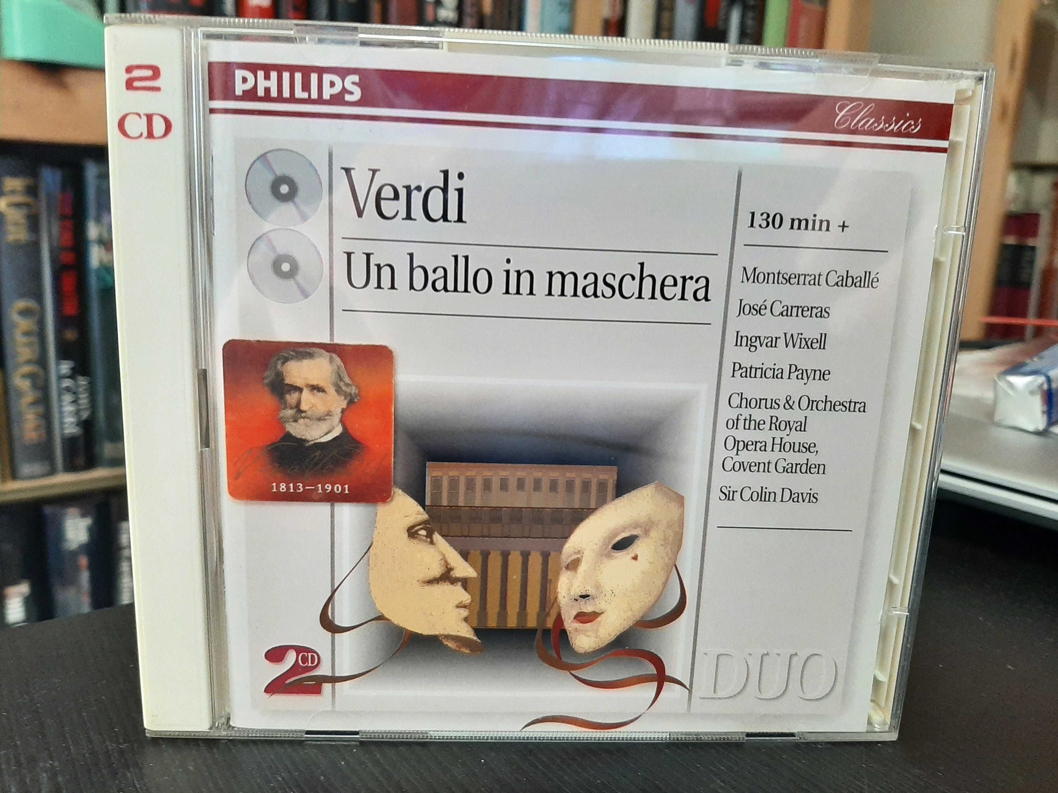 Verdi – Un Ballo In Maschera – Caballé, Carreras – Colin Davis