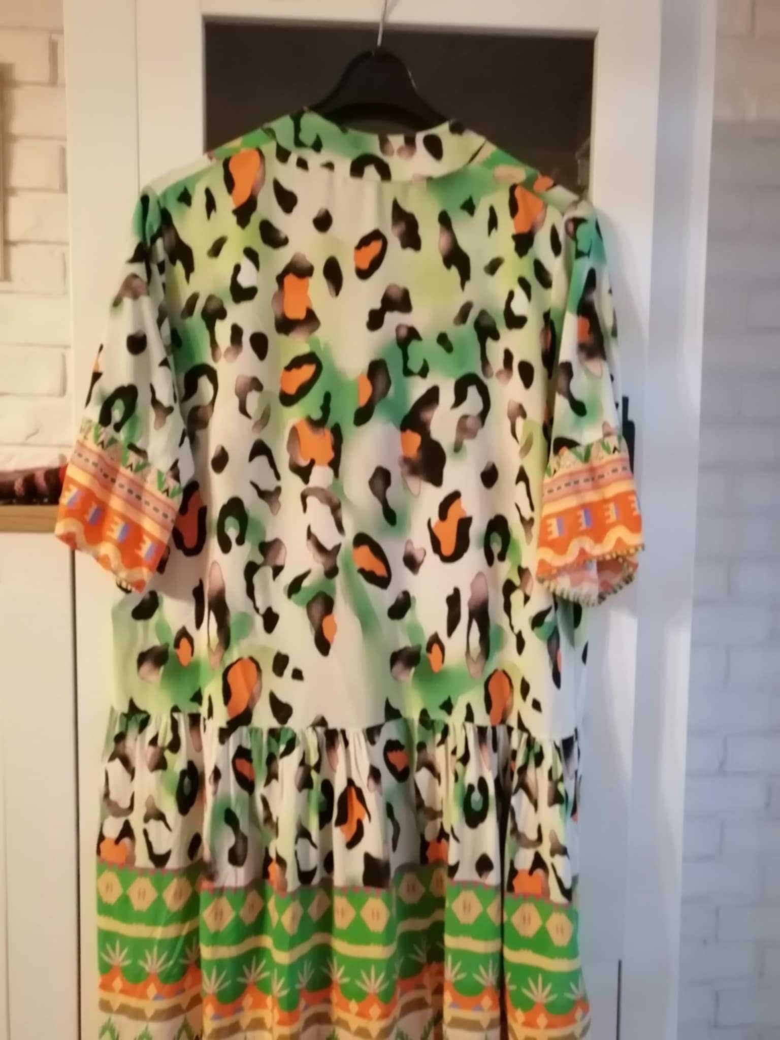 Tunika, sukienka bawełniana rozm. oversize