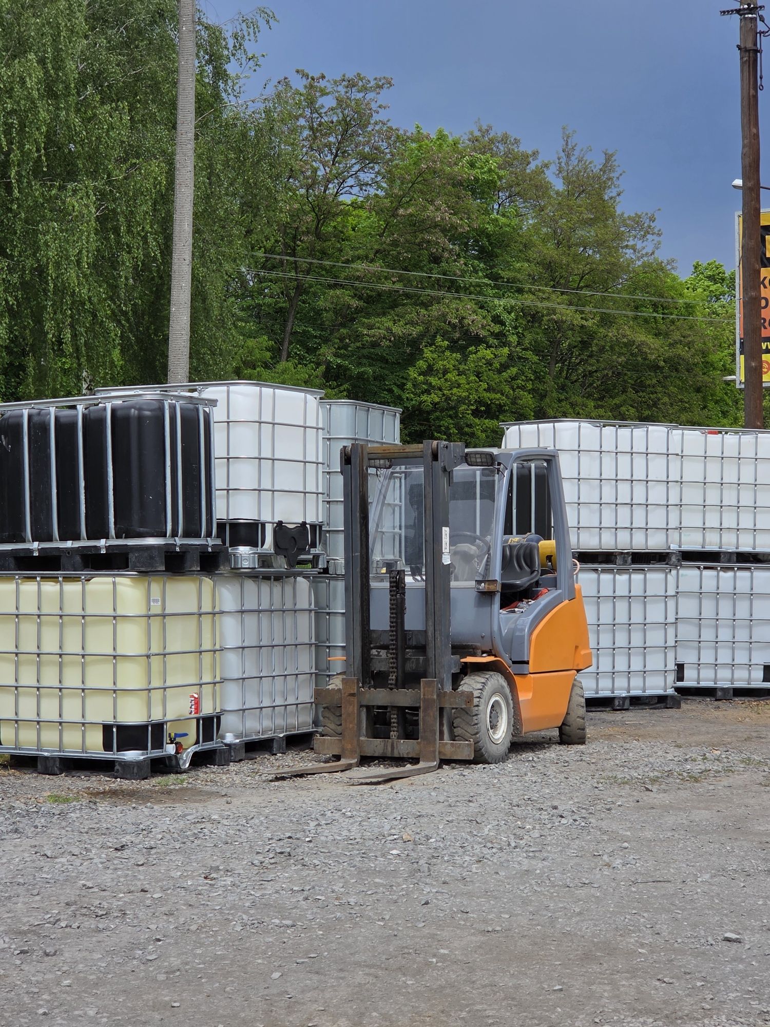 Zbiornik na wode Mauzer 1000l /600l