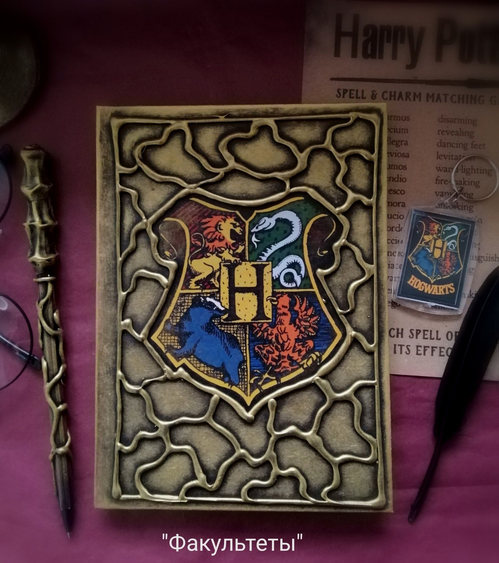 Блокнот Гарри Поттер. Подарунок на день закозаних Harry Potter