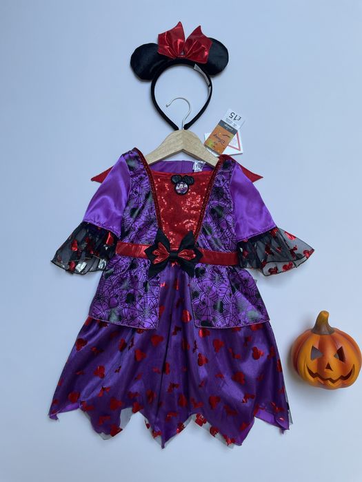 86 82 George Disney Minnie Mouse kostium strój przebranie halloween