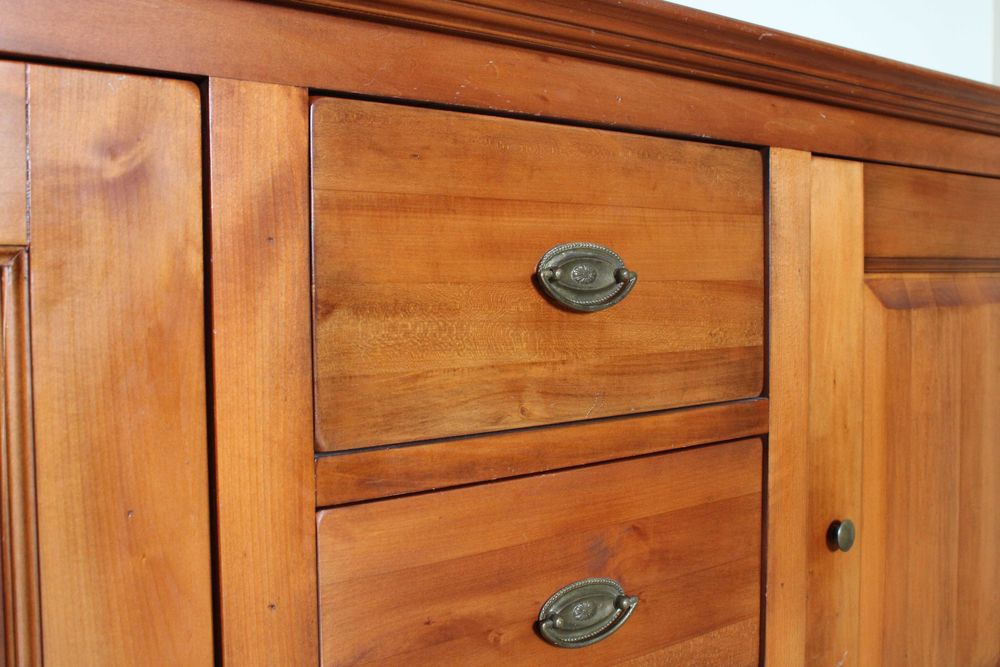 Komoda elegancka klasyczna drewniana rustykalna masywna solidna