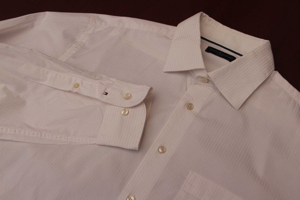 Tommy hilfiger рр l рубашка из хлопка