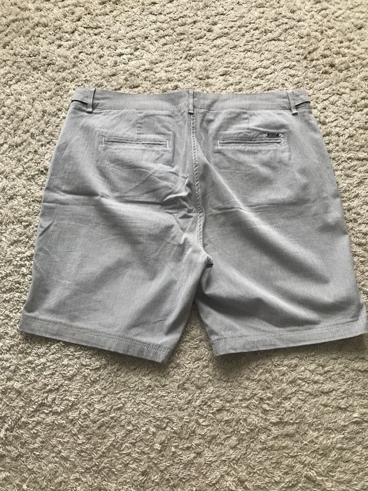 M&S shorty, rozmiar XXXL, blekitne, delikatne paski