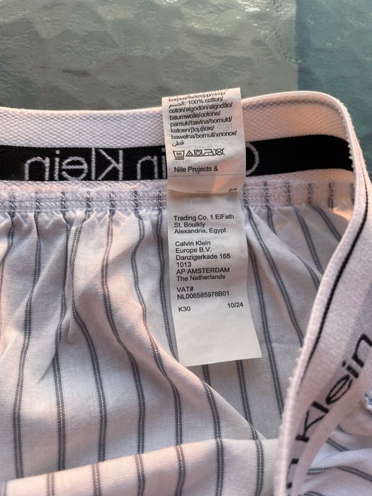 Бавовняні піжамні шорти Calvin Klein Underwear