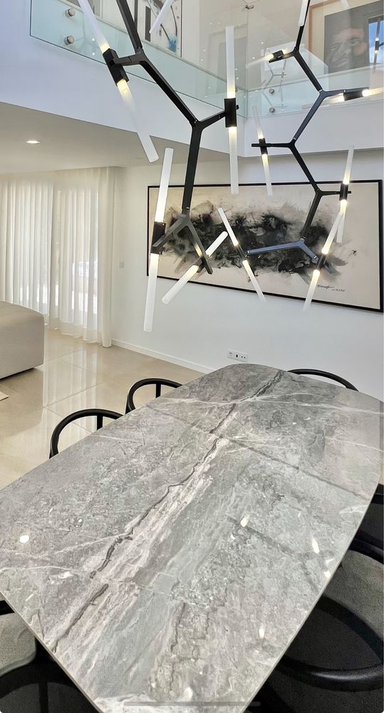 Mesa jantar marmore design
