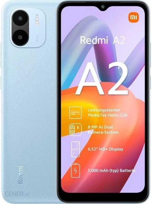 Xiaomi Redmi A2 2/32GB Black Light Blue nowy paragon