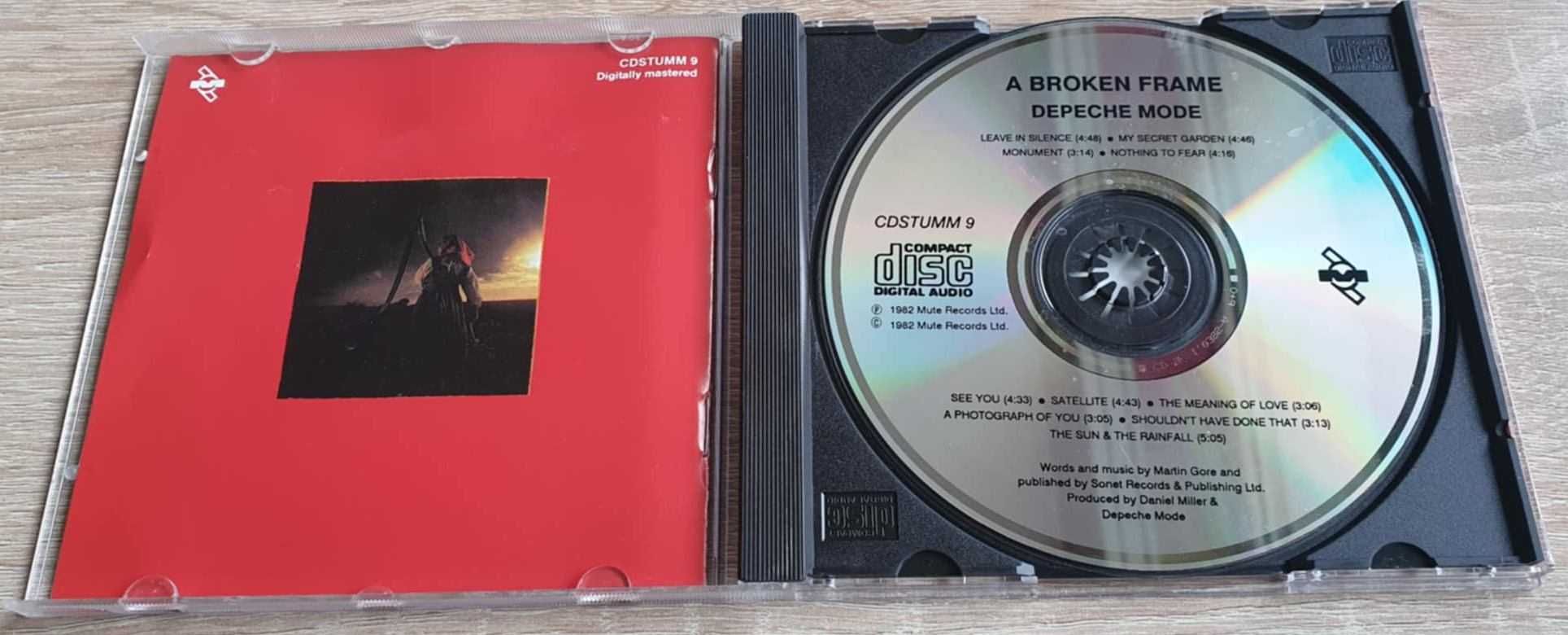 Depeche Mode - A Broken Frame CD wydanie Hong Kong