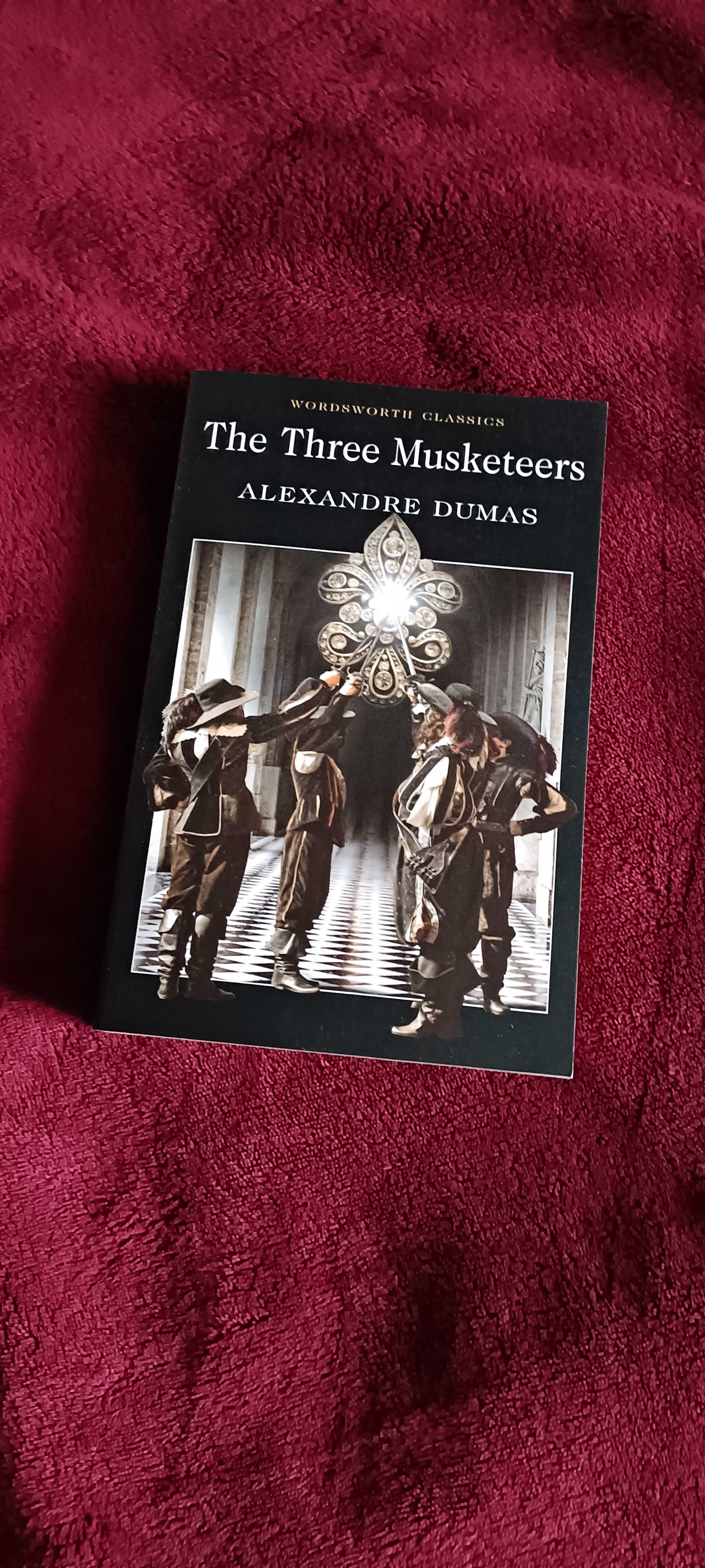 Os Três Mosqueteiros, Alexandre Dumas, em inglês - como novo