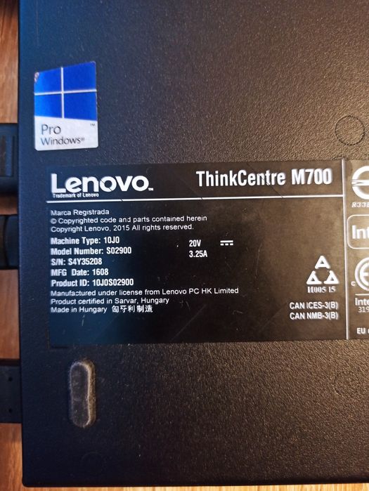 Lenovo thinkcentre M700 i7 6700T