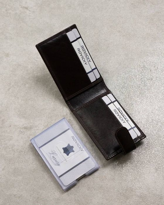 skórzane etui na karty - rovicky