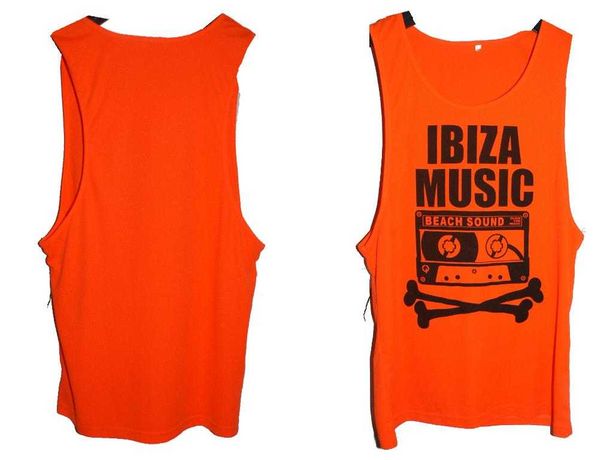 Ibiza Fluo koszulka męska bokserka imprezowa M