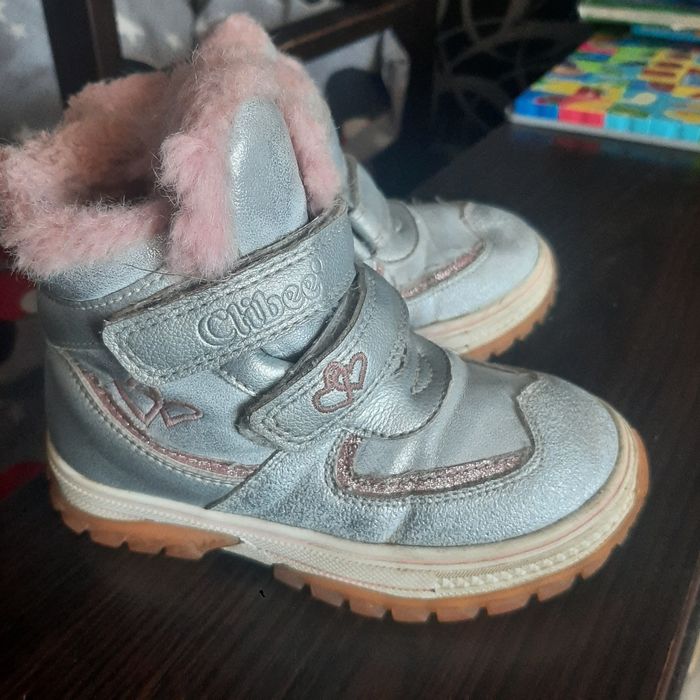 Сапожки для дівчинки зима 25р