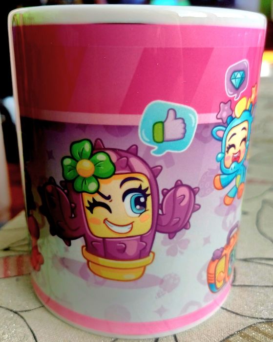 Kubek ceramiczny MojiPops prezent dla dziewczynki