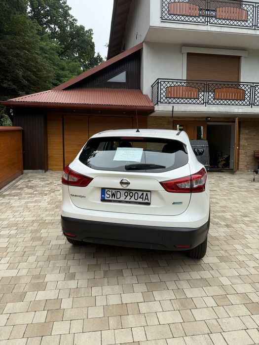 Nissan Qashqai 1.5 dCi 2016r, biały, Android, radar, czujniki, zadbany