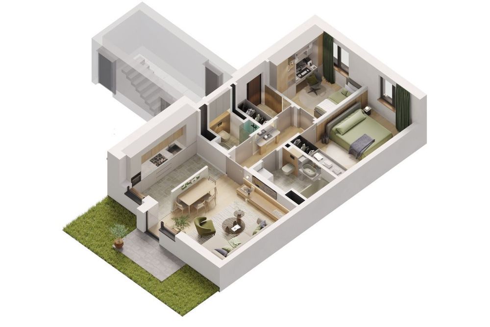 Promocja, Gotowe, Bezczynszowe 3 pokoje od 61 m2