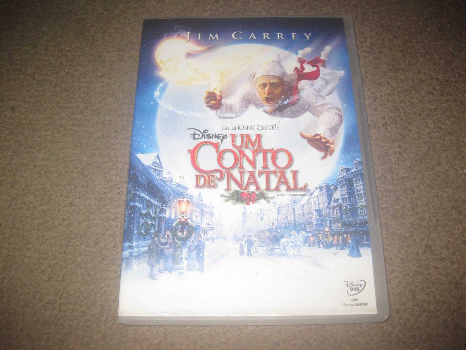 DVD "Um Conto de Natal" com Jim Carrey/Raro!