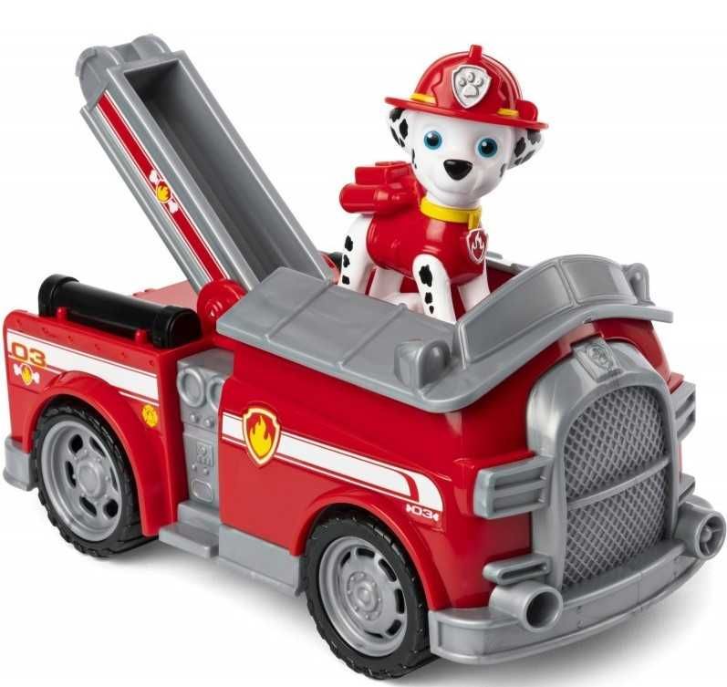 Psi Patrol Pojazd z figurką Marshall wóz strażacki