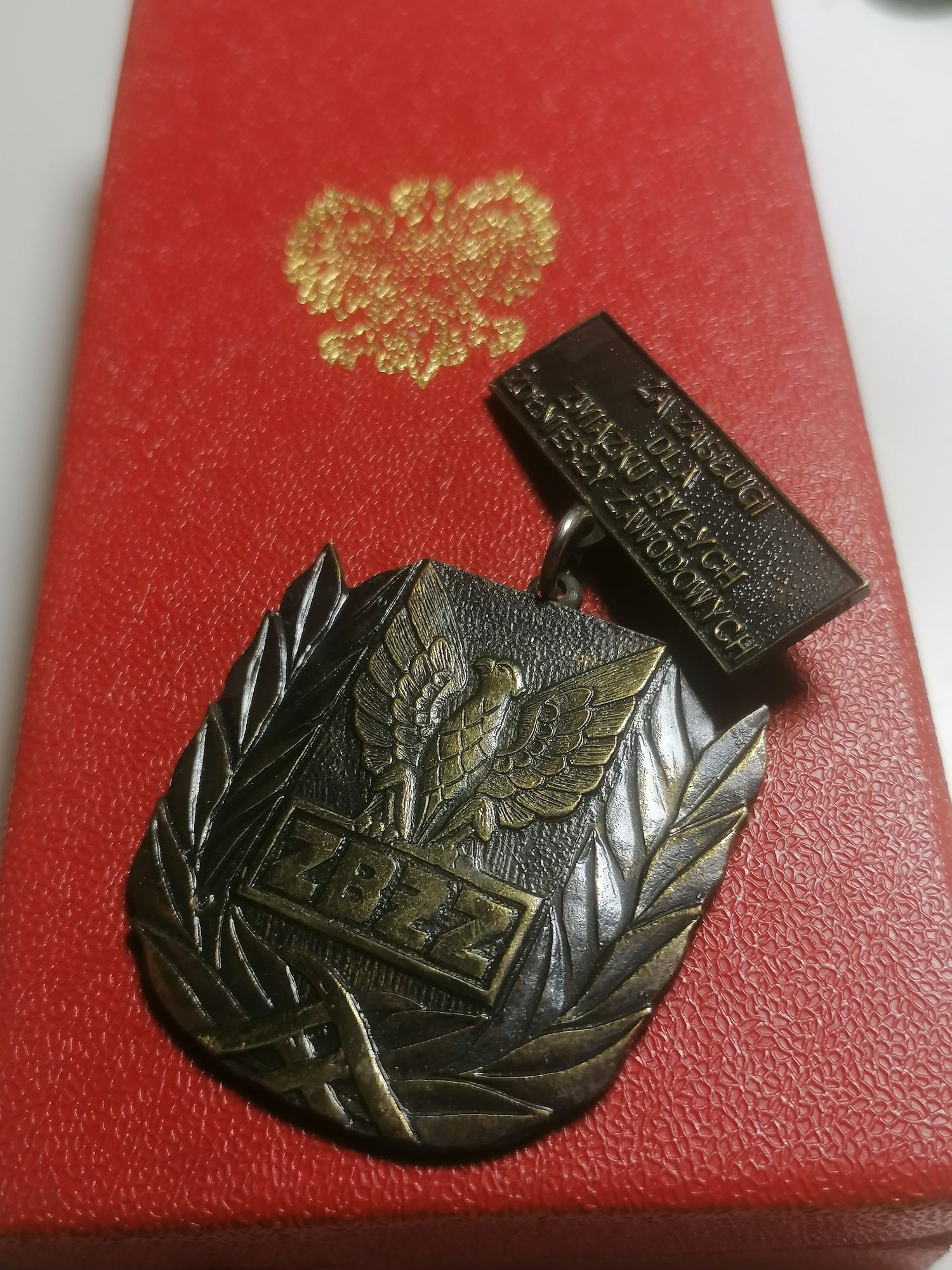 Medal odznaka odznaczenie zbżz za zasługi związku byłych żołnierzy