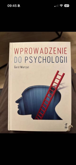 Książka wprowadzenie do psychologii Gerd Mietzel