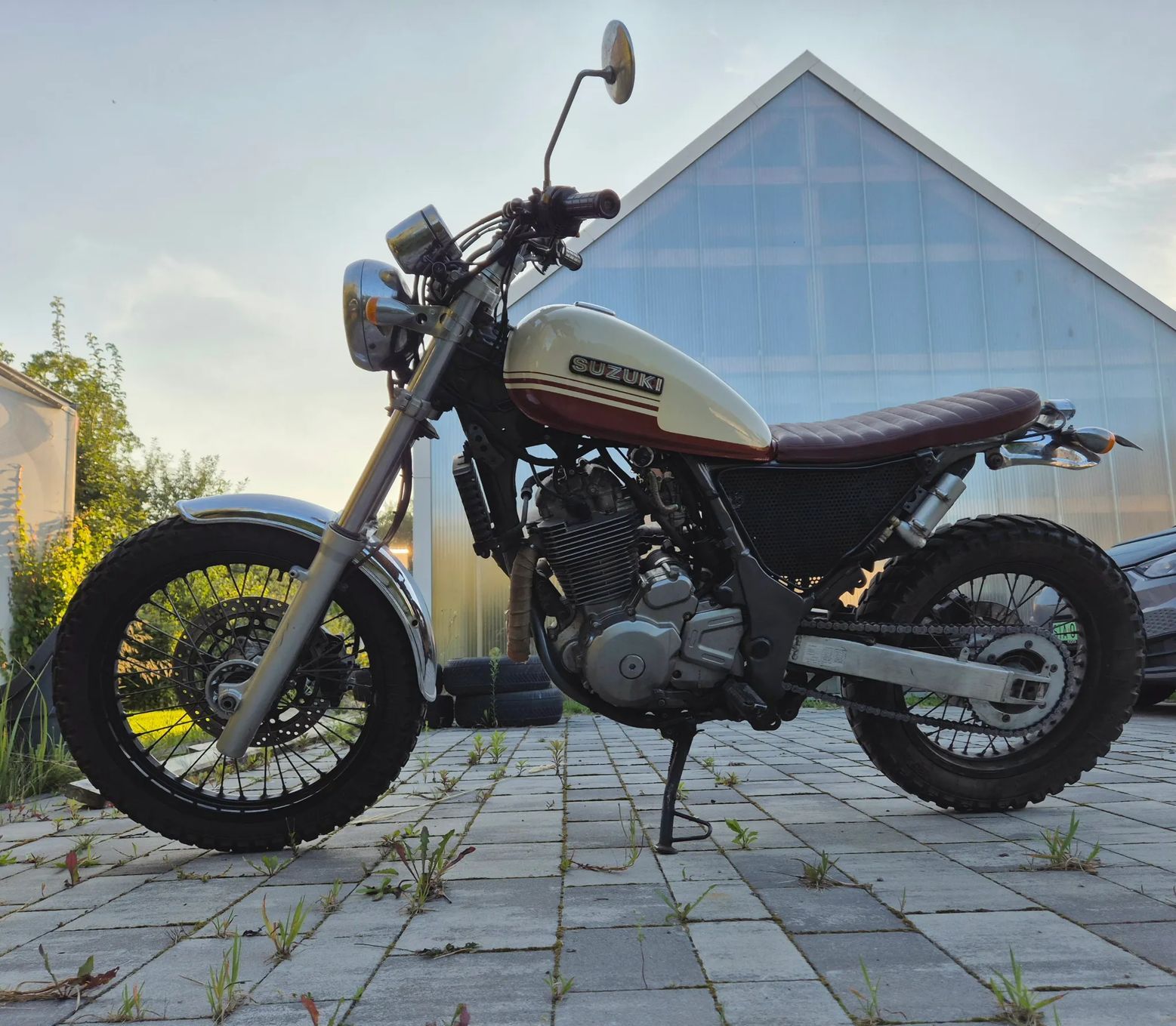 Suzuki XF Suzuki XF650 / DR 650 Scrambler Bobber Custom