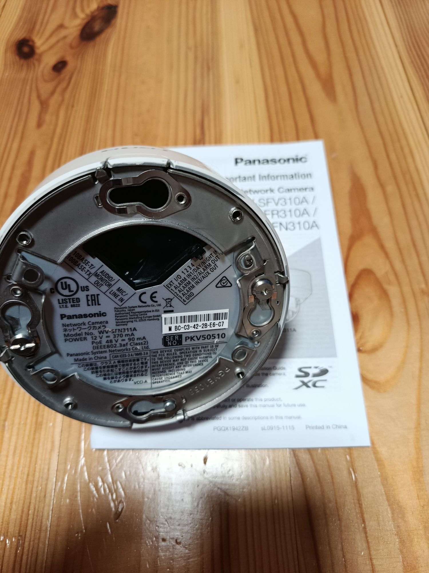 IP-Камера Panasonic WV-SFN311A