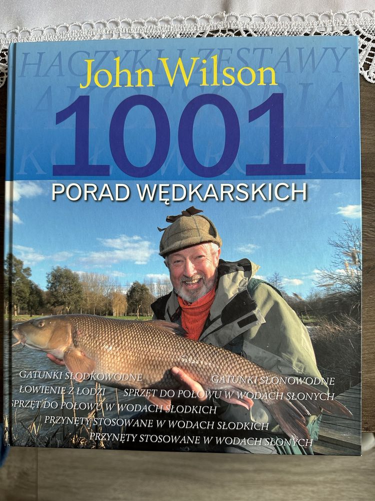 Książka Johna Wilsona „1001 porad wędkarskich”