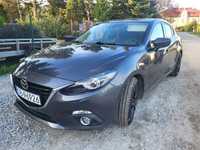 Mazda 3 Bezwypadkowe 1 własciciel 2.0 165KM benzyna nawigacja,