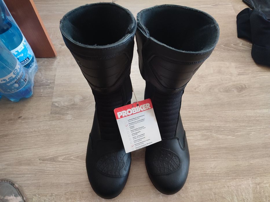 Nowe buty motocyklowe Probiker roz. 47 skóra cross enduro