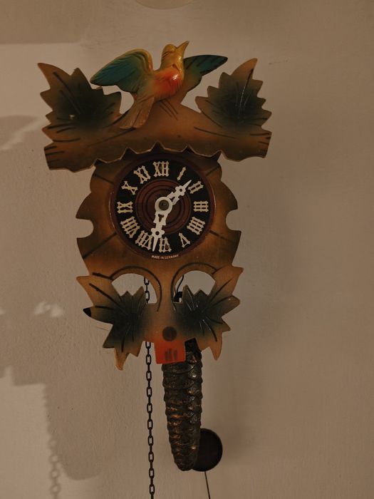 drewno zegar scienny dla dzieći