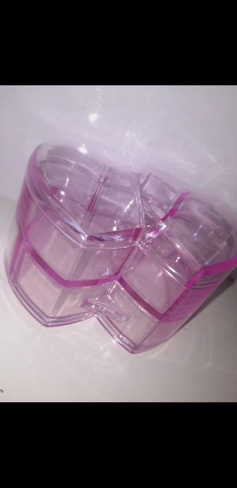 szkatulka przezroczysta