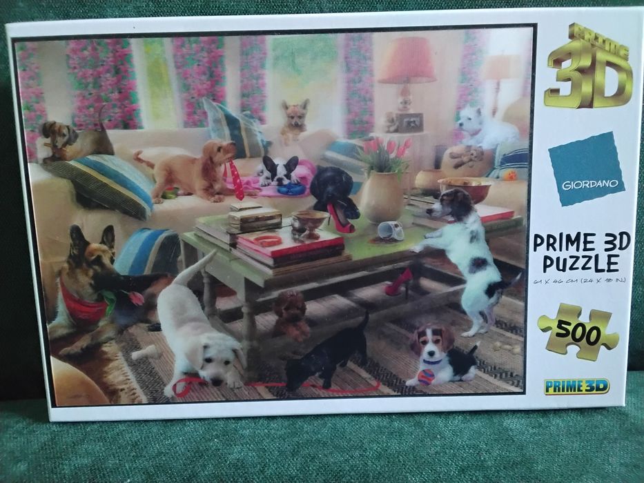 Nowe Puzzle 3D, pieski