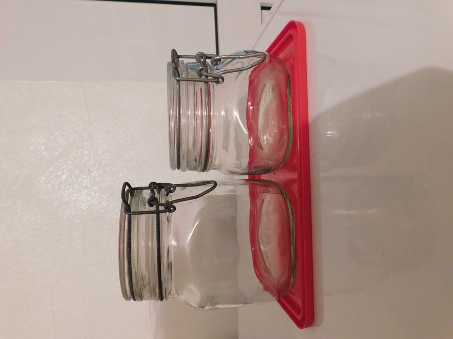 Frascos de vidro de conservação marcas FIDO e PASABAHCE