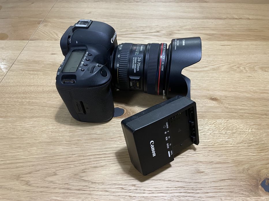 Canon 5D mark IV + Canon 24-70 EF 1:4 L IS USM Zestaw okazja