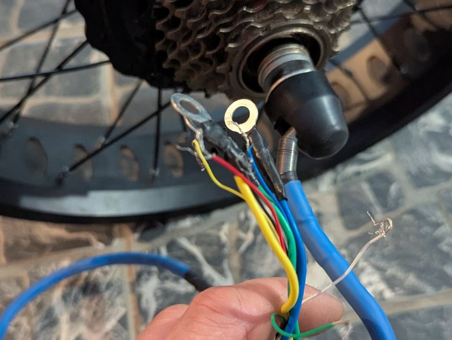 Мотор колесо 20x4.0 фетбайк 48v 750w + контролерта бмс в подарунок