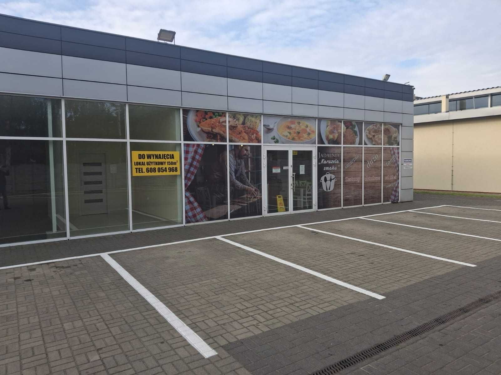 Do wynajęcia lokal handlowy o powierzchni 150m2 obok C.H.Karuzela