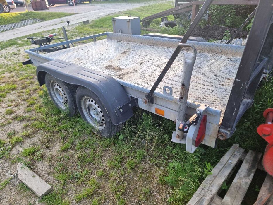 Przyczepa, przyczepka DMC 3000 kg, 3t ; ładowność 2500 kg, 2,5t