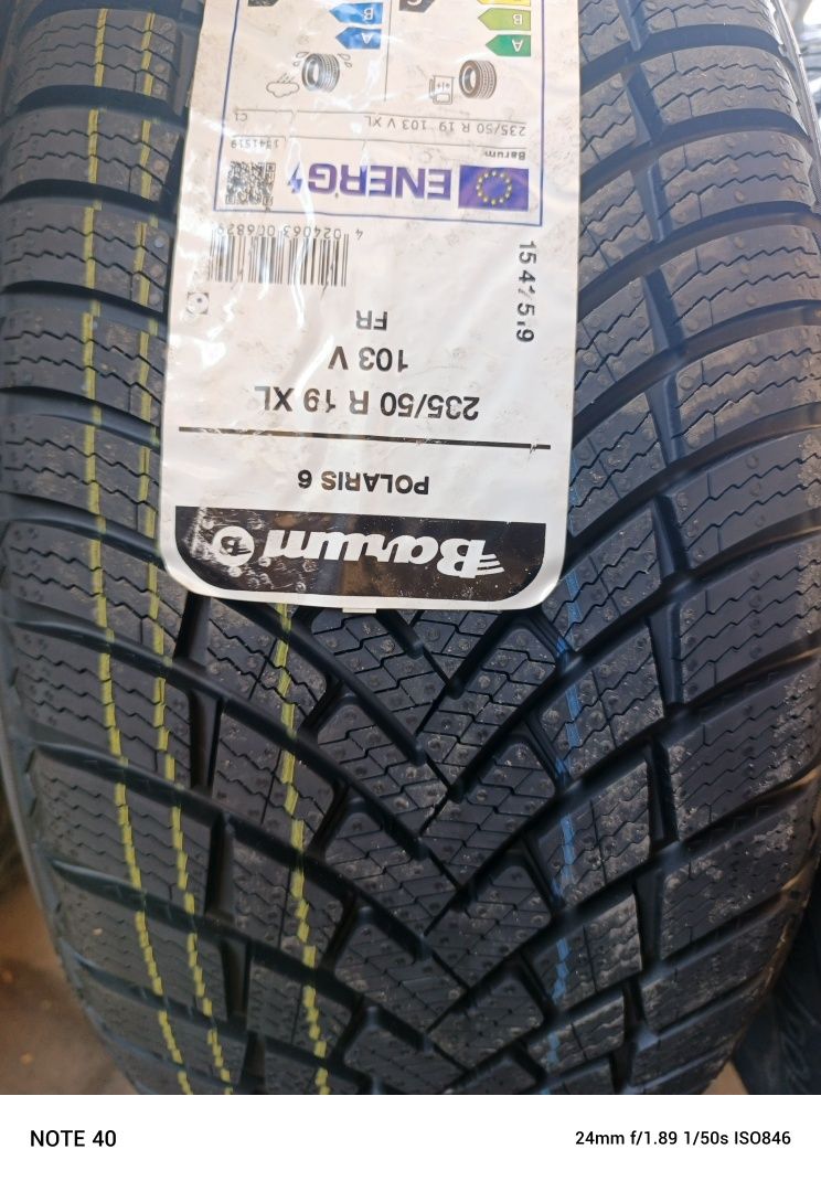 Nowe opony zimowe Barum Polaris 6 235/50/19 103V 24r
