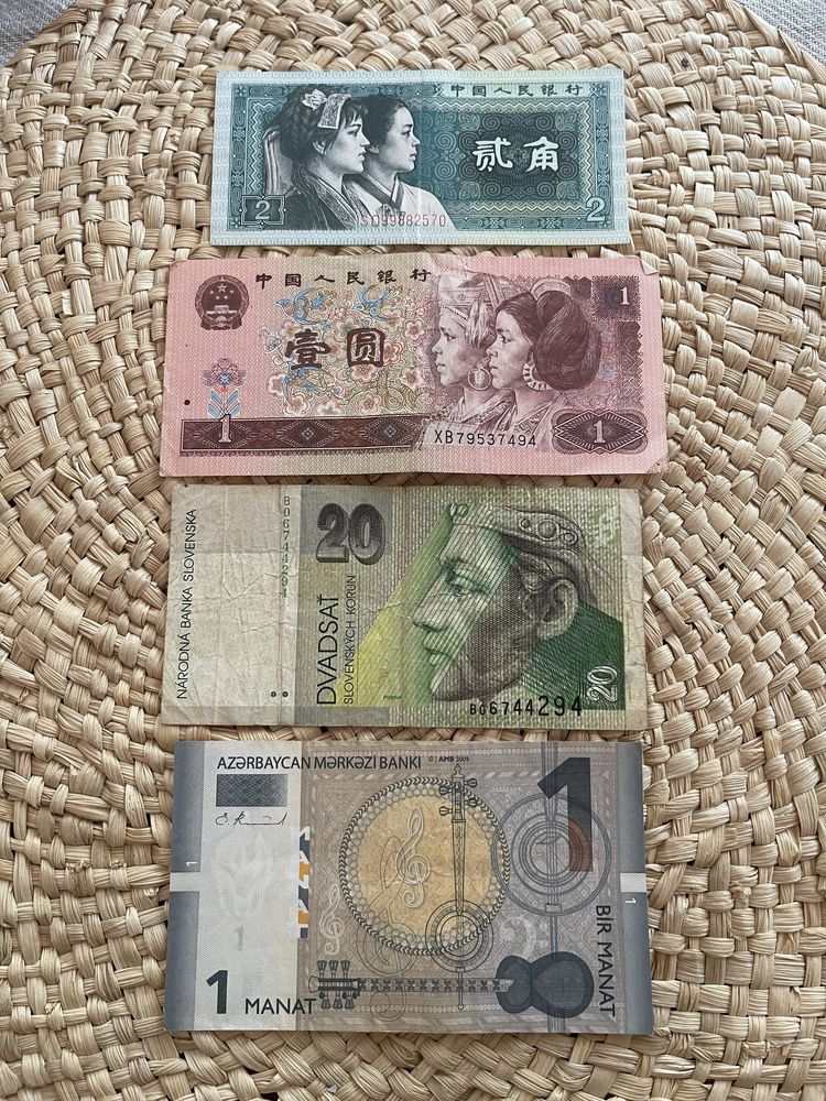 4 banknoty stan bdb