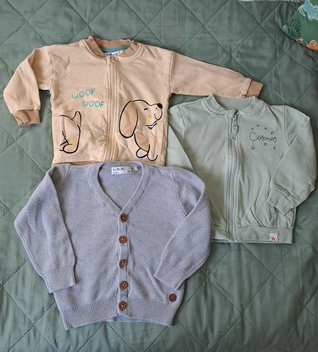 Paka ubranek chłopięcych r.86