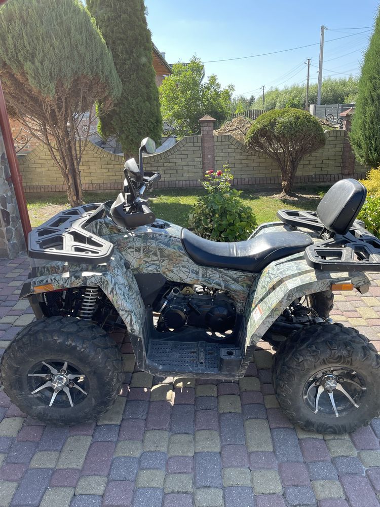 квадроцикл comman shark 200