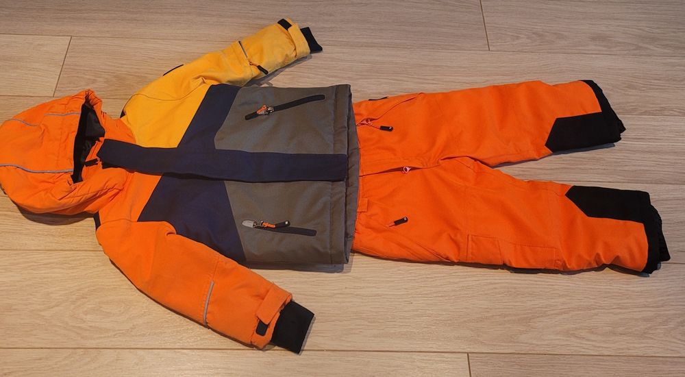 Komplet zimowy narciarski dziecięcy rozm 98 firma NORTH VILLE