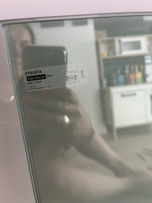 Półki szklane Ikea