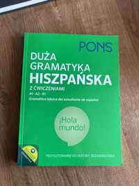 Nowe duża gramatyka hiszpańska, podręcznik do nauki hiszpańskiego Pons