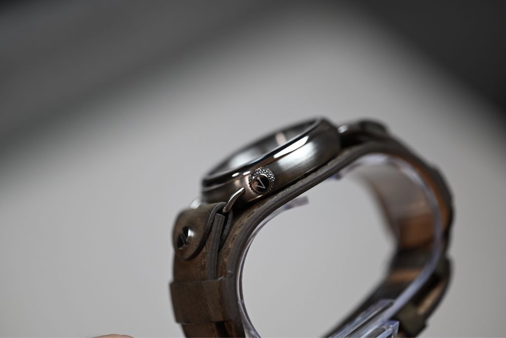 Zegarek okopowy Vario 1918 Medic 1918, biała tarcza emalia,