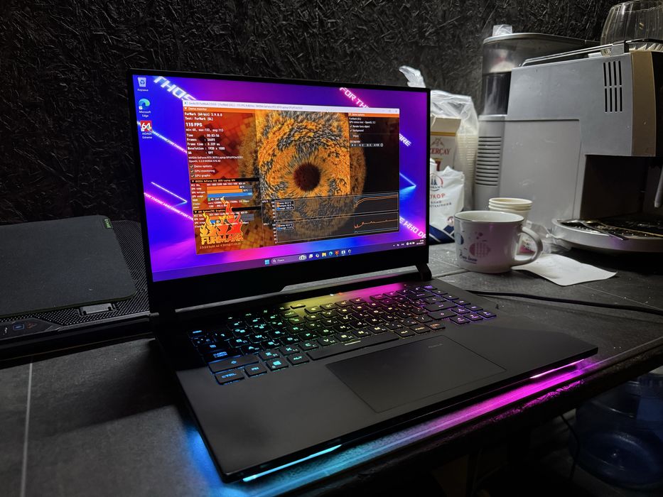 ASUS ROG RTX3070|ОЗУ64гб|SSD2.5тб|2k165Hz|Ryzen 7-6800H|